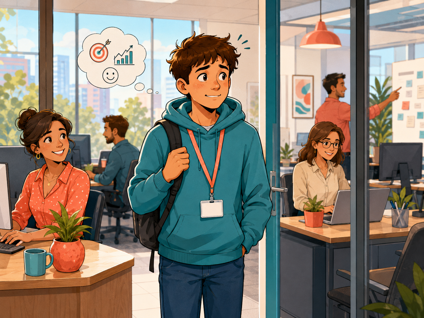 Teen entering the workplace