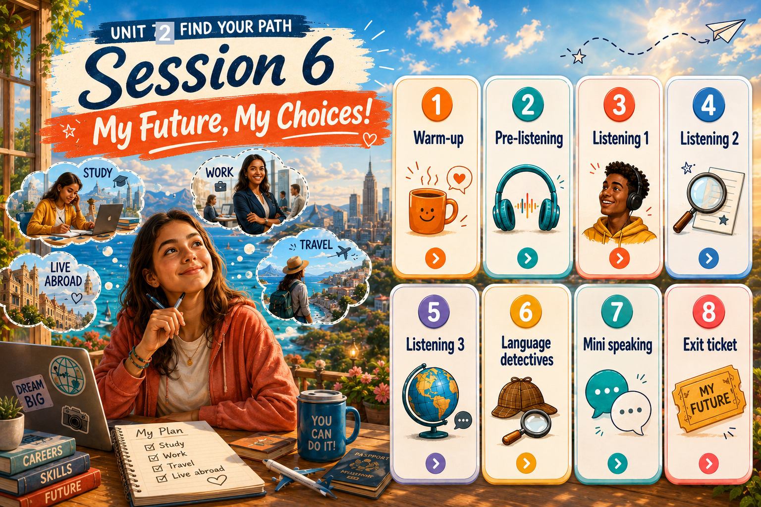 Session 6 visual menu