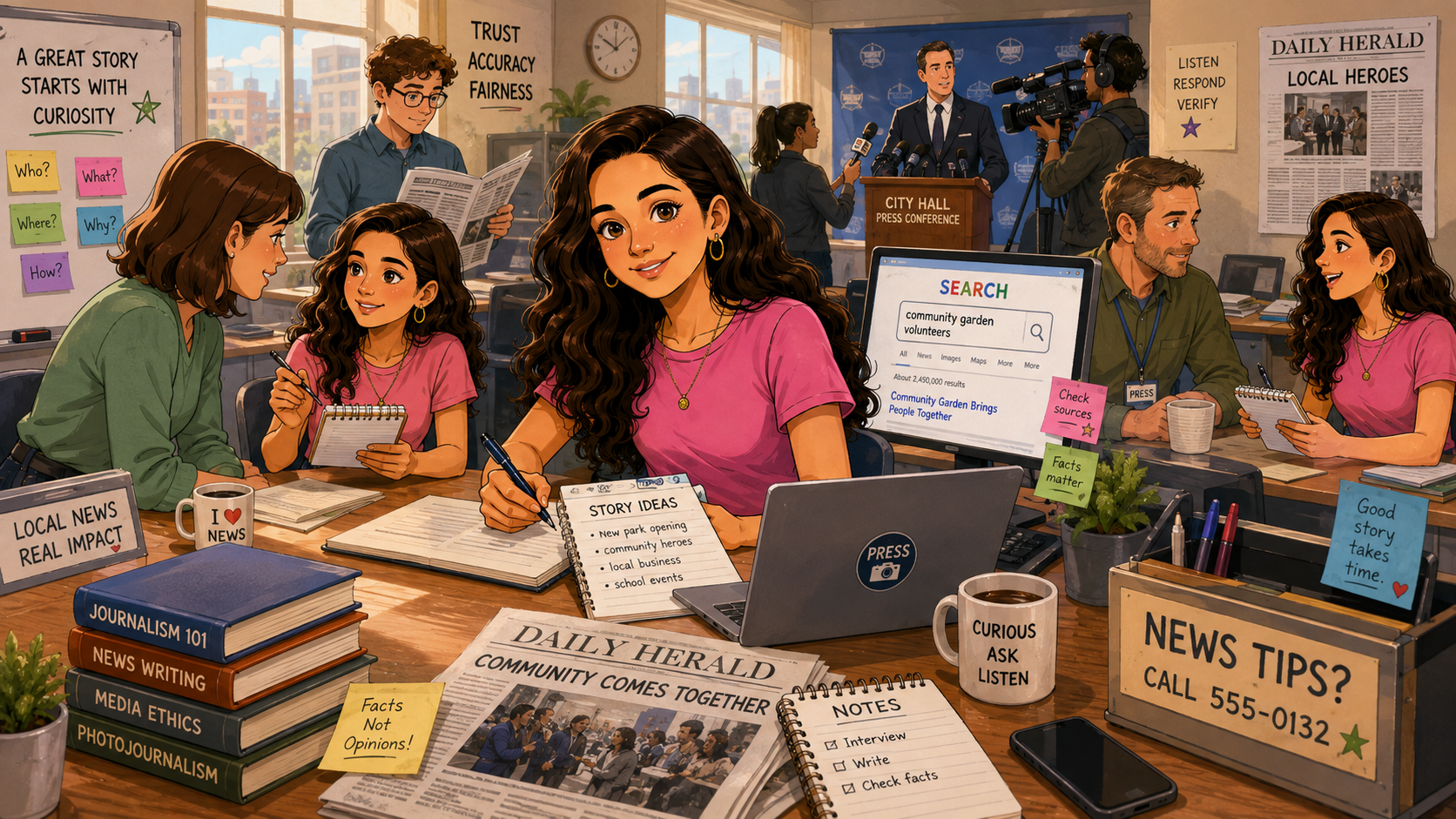 Newsroom work experience