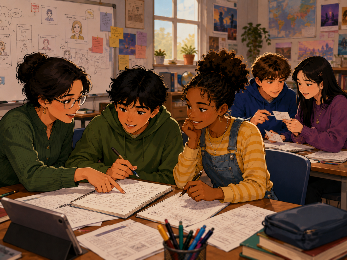 Language clinic avec enseignante